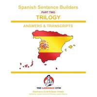 SPANISH SENTENCE BUILDERS - Triology 2 - ANSWER BOOK: Sentence Builder - Paperback