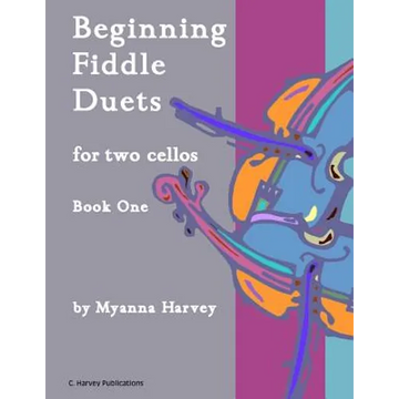 Beginning Fiddle Duets for Two Cellos, Book One - Paperback