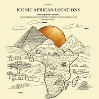 Iconic African Locations Colouring Book Volume 2 - Paperback