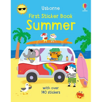 First Sticker Book Summer - Paperback