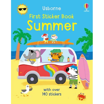 First Sticker Book Summer - Paperback