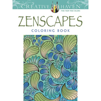 Creative Haven Zenscapes Coloring Book - Paperback