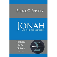 Jonah: When God Changes - Paperback