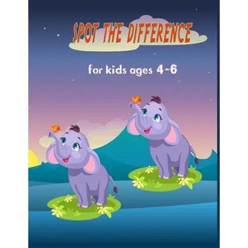 Spot the difference for kids ages 4-6: Picture Puzzles for Kids - Search - find the differences - What's Different - Paperback