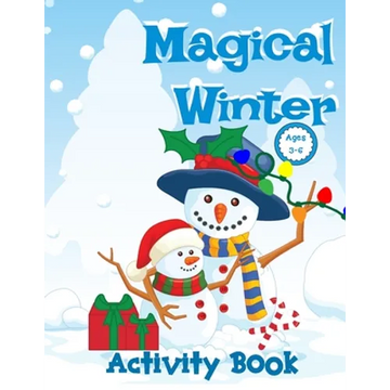 Magical Winter Activity Book For Kids - Paperback