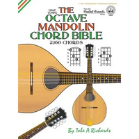 The Octave Mandolin Chord Bible: GDAE Standard Tuning 2,160 Chords - Hardcover
