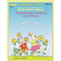 Step by Step Math: Measurement, Fractions, and Graphs - Paperback
