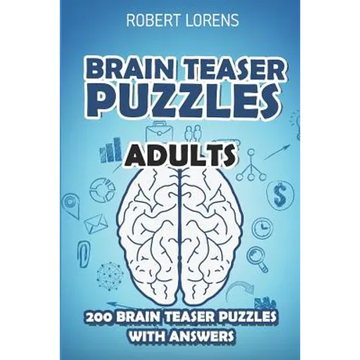 Brain Teaser Puzzles Adults: Walls Puzzles - 200 Brain Puzzles with Answers - Paperback