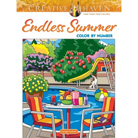 Creative Haven Endless Summer Color by Number - Paperback