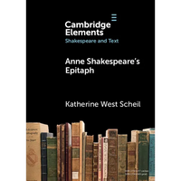 Anne Shakespeare's Epitaph - Paperback