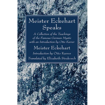 Meister Eckehart Speaks - Paperback