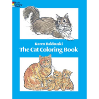 The Cat Coloring Book - Paperback