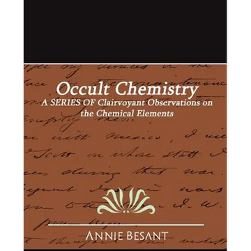 Occult Chemistry - Paperback