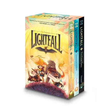 Lightfall 3-Book Box Set: A Graphic Novel Collection: Shadow of the Bird, the Dark Times, the Girl & the Galdurian - Paperback