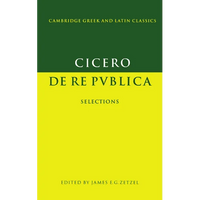 Cicero: de Re Publica: Selections - Paperback