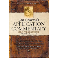 Jon Courson's Application Commentary: Volume 1, Old Testament, (Genesis-Job) - Hardcover