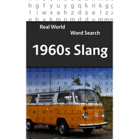 Real World Word Search: 1960s slang - Paperback