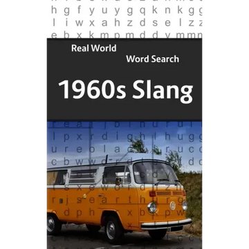 Real World Word Search: 1960s slang - Paperback