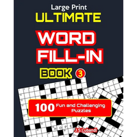 Ultimate WORD FILL-IN Book 3 - Paperback