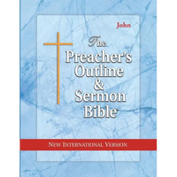 Preacher's Outline & Sermon Bible-NIV-John - Paperback