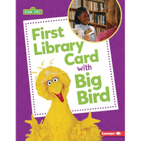 First Library Card with Big Bird - Paperback