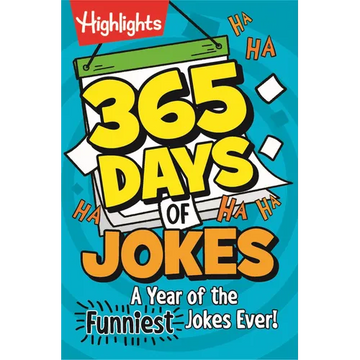 365 Days of Jokes: A Year of the Funniest Jokes Ever!: Joke-A-Day Book Packed with Over 1,000 Clean and Wholesome Jokes for Daily Laughs, Jokes for Ki - Paperback