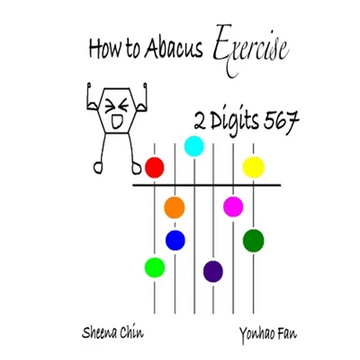 How to Abacus Exercise - 2 Digits 567 - Paperback