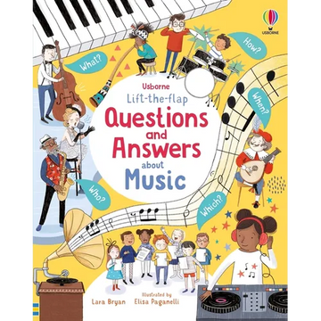 Lift-The-Flap Questions and Answers about Music - Board Book