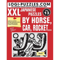 XXL Japanese Puzzles: By horse, car, rocket... - Paperback