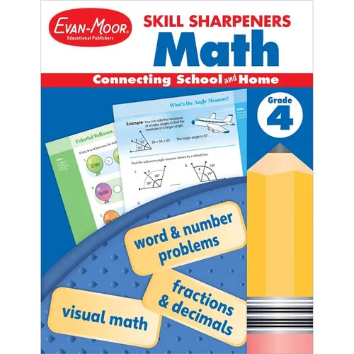 Skill Sharpeners: Math, Grade 4