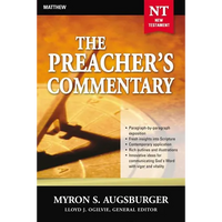 The Preacher's Commentary - Vol. 24: Matthew: 24 - Paperback