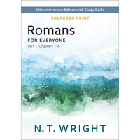 Romans for Everyone, Part 1, Enlarged Print - Paperback