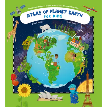 Atlas of Planet Earth: For Kids - Hardcover