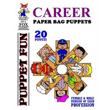 Career Paper Bag Puppets - Paperback