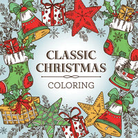 Classic Christmas Coloring (Keepsake Coloring Book) - Relaxing Holiday Designs Plus Quotes - Paperback