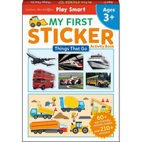 My First Sticker Activity Book Things That Go - Paperback