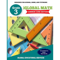 iGlobal Math, Grade 3 Common Core Edition: Power Practice for School, Home, and Tutoring - Paperback