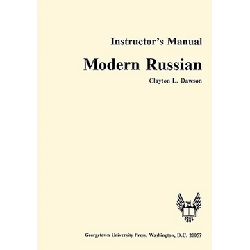 Modern Russian Instructor's Manual - Paperback