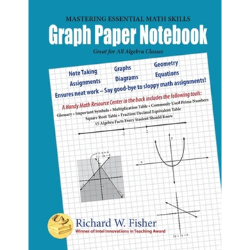 Graph Paper Notebook - Algebra: Great for All Algebra Classes - Paperback