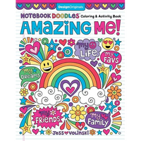 Notebook Doodles Amazing Me: Coloring & Activity Book - Paperback