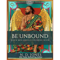 Be UnBound: Black Men Angels Coloring Book - Paperback