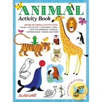 Animal Activity Book - Paperback