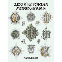 2,100 Victorian Monograms - Paperback