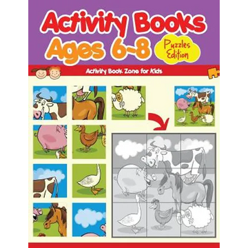 Activity Books Ages 6-8 Puzzles Edition - Paperback