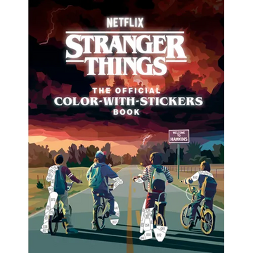 Stranger Things: The Official Color-With-Stickers Book - Paperback
