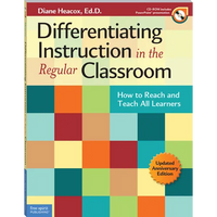 Differentiating Instruction in the Regular Classroom: How to Reach and Teach All Learners [With CDROM] - Paperback