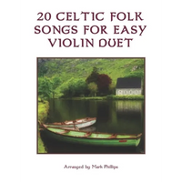 20 Celtic Folk Songs for Easy Violin Duet - Paperback