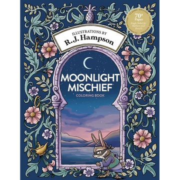 Moonlight Mischief Coloring Book - Paperback
