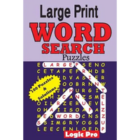 Large Print WORD SEARCH Puzzles - Paperback