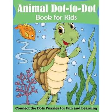 Animal Dot-to-Dot Book for Kids - Paperback